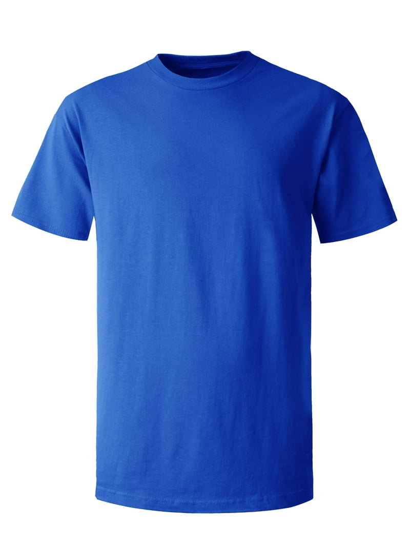 Ma Croix Mens Basic Crew Neck Tee Shirts Solid Plain Summer