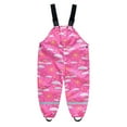 thumbnail image 1 of Pantalon de Pluie à Bretelles pour Enfants, Dessin Animé, pour Bébés Garçons et Filles, Pantalon d'Assaut pour Jouer dans l'Eau, 1 of 8