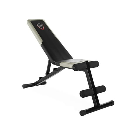 CAP Barbell FM-704U Utility Bench, Black
