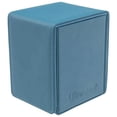 thumbnail image 2 of Ultra Pro - Vivid Alcove Flip Card Deck Box (Teal) - Stores & Protects Up To 100 Standard Size Collectible Cards, Baseball Cards, Gaming Cards, Sports Cards or Any Standard Size Cards In Collections, 2 of 3
