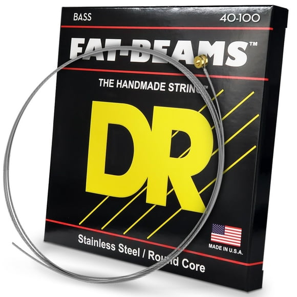 Cuerdas DR Strings FAT-BEAM FB-40 Light 40-100 para bajo