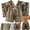 3pack (A), variant on Pack 3 Duck Hunting Camo Shorts - 5 Inch Inseam Camo Mesh Design, Daily Wear Mesh Outdoor Men Women