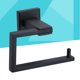 thumbnail image 1 of BALAHAPY Soporte De Papel Higiénico De Metal Negro Con Anti Salpicaduras Para Y Cocina, 1 of 8