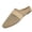 Khaki, variant on hoksml Women's Pointed Toe Mesh Mules, Elastic Band Detail, Breathable Flat Casual Shoes