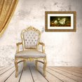 thumbnail image 3 of Heade, Martin Johnson 24x14 Gold Ornate Wood Framed with Double Matting Museum Art Print Titled - Magnolias on Gold Velvet Cloth, 3 of 4