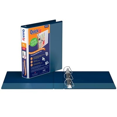 Binder-Quickfit View, 1.5" D-Ring Navy