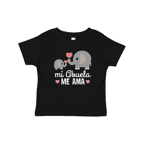 Inktastic Mi Abuela Me Ama My Grandmother Loves Me Boys or Girls Baby T-Shirt