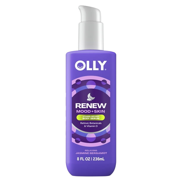 OLLY Renew Body Serum Lotion Repairs Skin Barrier & Soothe Stress