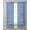 Blue, variant on Blue Pattern Sheer Curtains 84 Inch Length 2 Panels Set for Living Room/Bedroom, Vintage Abstract Minimalist Art Kitchen Curtains Grommet Semi-Sheer Curtains Drapes Voile Window Treatments 42"x84"x2