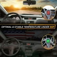 thumbnail image 6 of EcoNour American Flag Car Sunshade 64x34 inches UV & Heat Protection Windshield, 6 of 6