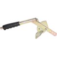 thumbnail image 3 of Handbrake Handle Non-slip Galvanized Steel Universal For Trailers Caravans Caravans (black Gold) (1pcs), 3 of 5