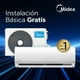 thumbnail image 2 of Minisplit Midea EcoSaver-32 Inverter SEER 18.9 1.5 Ton Frío Calor 220V, 2 of 8