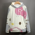 thumbnail image 4 of HELLO KITTY Hoodie with Pocket Anime for Men Women Couple Gift, 4 of 7