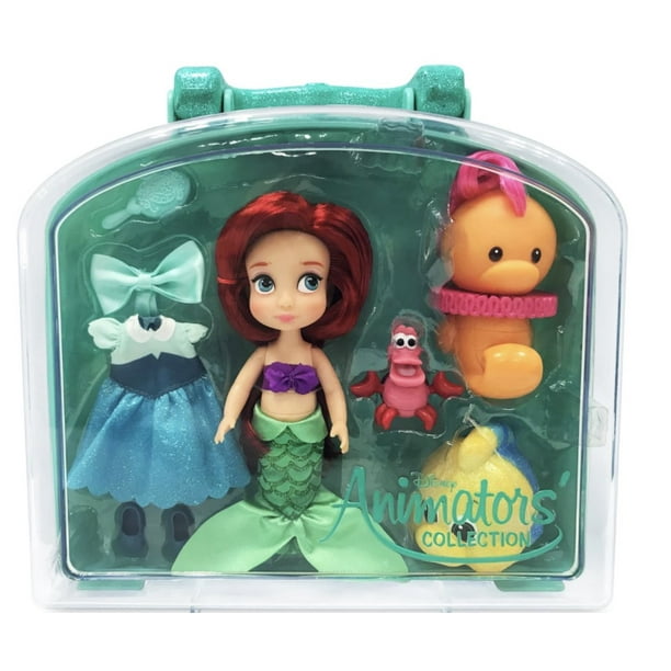 Ariel Disney Animators' Collection Mini Doll Play Set The Little