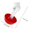 thumbnail image 2 of WEUVEB 5Ud Bebedero Ajustable Para Pollos Práctico Para De Doméstica, 2 of 8