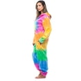 thumbnail image 2 of #Followme Tie Dye Adult Onesie / Pajamas / Jumpsuit (Medium), 2 of 4