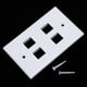 thumbnail image 5 of Juego de tomas de pared universales de 4 puertos: 5 piezas para uso en el hogar, hoteles y oficinas: panel de plástico estándar de EE. UU., 5 of 8