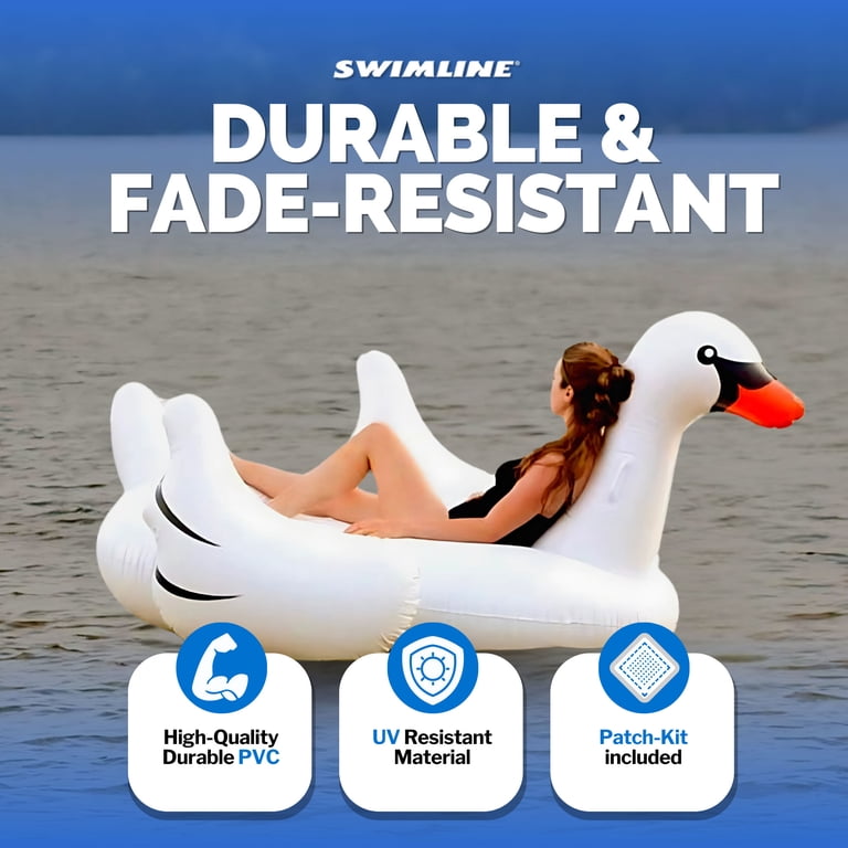INTEX Giant Inflatable Swan Pool Float – Fits 2 People, 200kg Capacity 2 thumbnail image