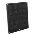 thumbnail image 2 of Hanging Brooch Pin Organizer, Pin Display Case, Clear Dustproof Wall Pin Display Black Small, 2 of 8