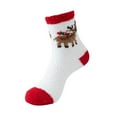 thumbnail image 1 of Lady Senior Plush Sleeping Socks Home Coral Velvet Socks Christmas Socks, 1 of 2