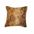 thumbnail image 2 of Chenille Candy 17" X 17" Decorative Throw Pillow - Beige / Peach, 2 of 3