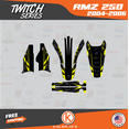 thumbnail image 3 of Kalair GFX Graphics Kit for Suzuki RMZ250 (2004-2006) Twitch Series, 3 of 5
