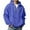 A-Blue959, variant on XIAOCHA Womens Waffle Knit Half Zip Hoodie Oversized Long Sleeve Hooded Pullover Top Soft Casual Street Hoodies