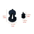 thumbnail image 3 of Stringed Instrument Silencers Muffler Rubber Violin/Cello Practice Mute Volumes Control Violin Mute Practice Silencers, 3 of 8