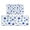 Pioneer Flower Floral-1, variant on Pioneer Flower Floral Print Pattern Kitchen Rugs Sets Of 2, Anti Fatigue Non Slip Washable Floor Mats for Kitchen Sink Laundry, 17X30 Inch 17X47 Inch