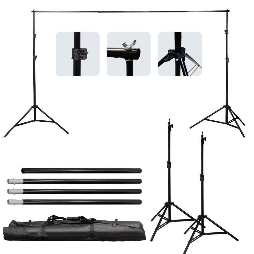 Ktaxon Background Support Stand Photo Backdrop Crossbar Kit Lighting