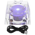 thumbnail image 4 of Decorative Mini Stand Led Light Base For Office Use Rock Crystal 5X5X2.5CM Rechargeable 1Pcs, 4 of 5