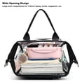 thumbnail image 3 of Mochila Yusudan Heavy Duty de plástico PVC transparente negro, 3 of 6