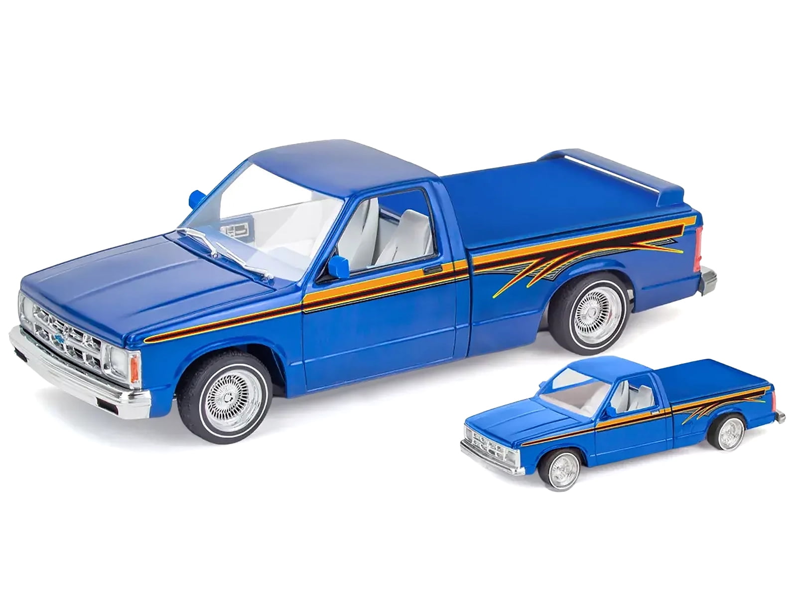 レベル Revell lowrider ローライダー S10 Pickup Rare Revell Lowrider Die Cast '90 Chevy S-10 Pickup Electra