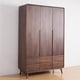 thumbnail image 2 of European Bedroom Wardrobes Wooden Designer Heavy Duty Large Wardrobes Detachable Szafa Tekstylna Na Ubrania Hotel Furniture My Lux Decor Round, 2 of 10