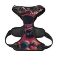thumbnail image 5 of Lsque Romantic Heart Guitar Dog Harness, No-Pull Pet Harness with 2 Leash Clips, Adjustable Soft Padded Dog Vest with Easy Control Handle for Large Dogs-Large, 5 of 9