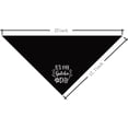 thumbnail image 4 of It''s My Gotcha Day Dog Bandana, Black Dog Bandana, Pet Dog Scarf Accessories, Pet Dog Triangle Scarf, Funny Cute Dog Bandana, Dog Bandana for Small Medium Large Dogs, Dog Bandana Pet Scarf (E18), 4 of 4