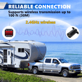 thumbnail image 2 of 2Pcs Wireless Magnetic Rechargeable LED Trailer Light Set,Waterproof Wireless Trailer Lights Kit, Portable for Pickup Trucks, SUVs, Boats, RVs and More, 2 of 7
