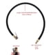 thumbnail image 3 of Convenient Tire Air Chuck with Rubber Hose and Standard Tire for Valve Fine Thread Easy to Replaced and Fitted Car Air H, 3 of 4