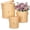 Brown, variant on ANHXN Gift Box with Lids Set of 3 Round Nesting Gift Boxes Cylinder for Presents 3 Assorted Sizes Flowers Arrangements Box for Gift Giving Christmas Valentine Mom Gifts Present Wrapping