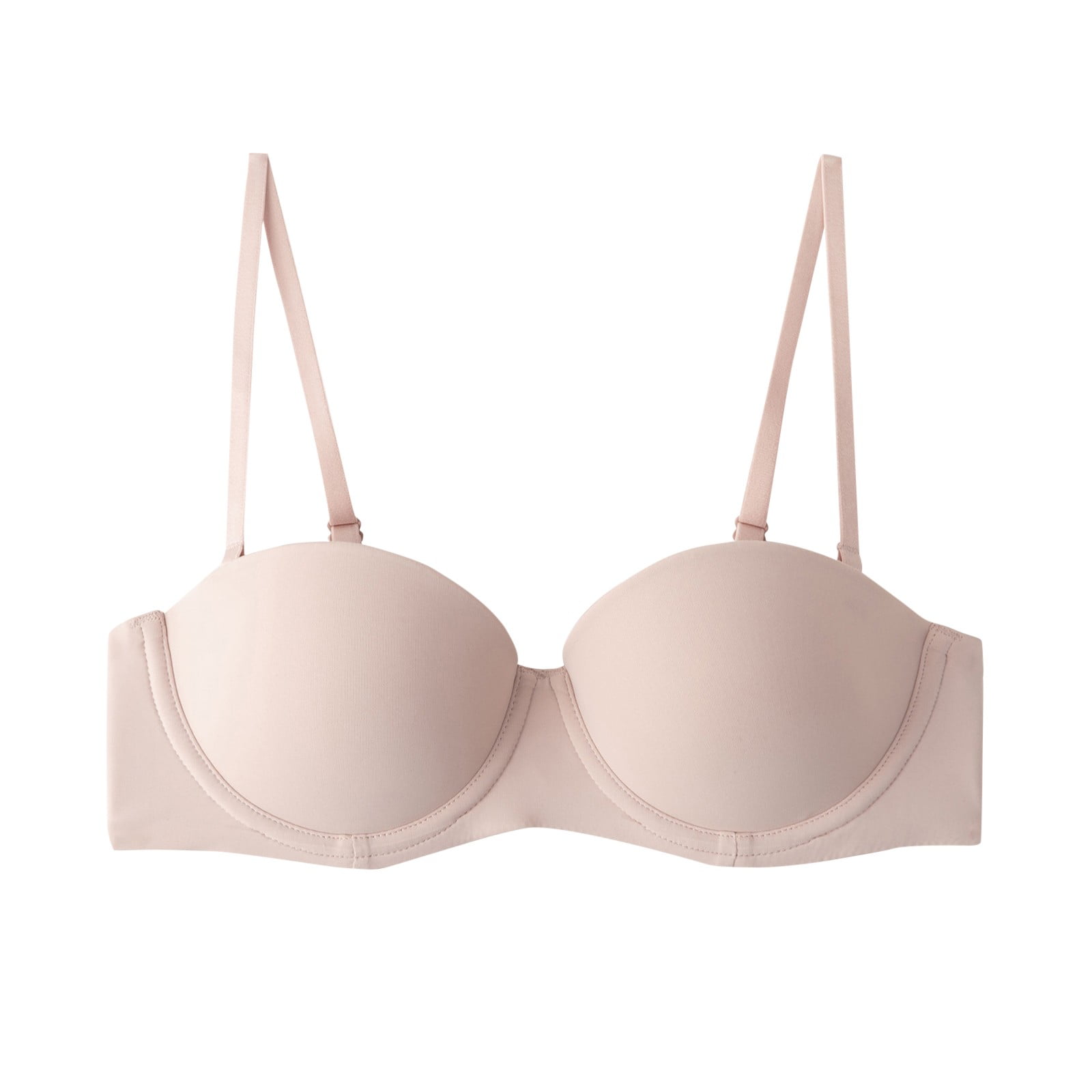 Bras for Women Full Coverage Comfort Minimizer Bra Wirefree Non-Padded  Everyday Bras Push Up Shaping Cups Underwear Bra, 01#beige, Large :  : Clothing, Shoes & Accessories