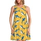 thumbnail image 1 of Easygdp Shark Print para Vestido Transpirable de Mujer, Vestido Suelto de Manga Corta con Pliegues y Bolsillos para el Verano, 1 of 7