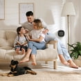 thumbnail image 6 of Good Housekeeping Wall-Mount Indoor Space Heater w/ Thermostat, 750W, Black, 6 of 12