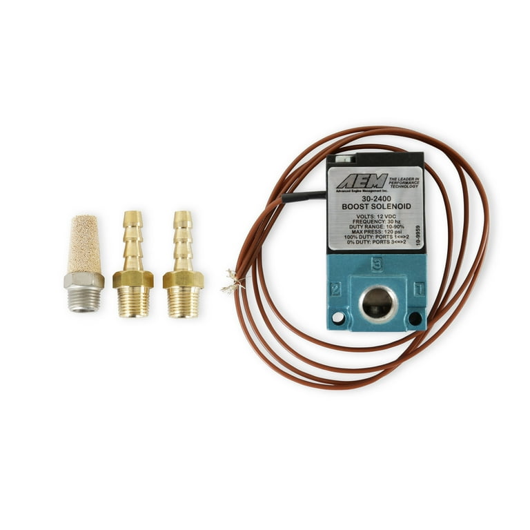 AEM Boost Control Solenoid Kit AEM Boost Control Solenoid Kit