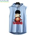 thumbnail image 1 of Camiseta con capucha de Slam Dunk para hombre, camisetas sin mangas informales de Anime, camisetas de algodón de gran tamaño, chaleco sin mangas, ropa deportiva de Hip Hop, Sakuragi, Verano, 1 of 4
