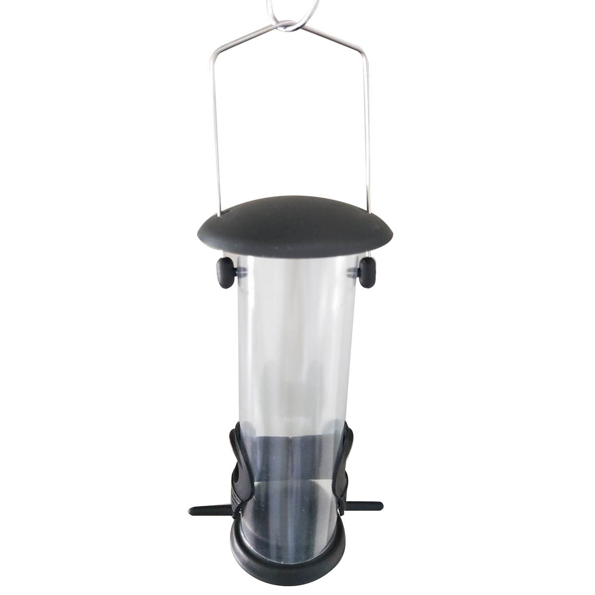 Large Capacity Transparent Bird Feeder, Outdoor Hanging Feeding Coop