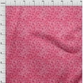 thumbnail image 3 of oneOone Viscose Jersey Pink Fabric Batik Sewing Material Print Fabric By The Yard 60 Inch Wide, 3 of 5