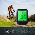 thumbnail image 4 of Toystoory impermeable bicicleta ordenador pantalla LCD Digital bicicleta velocímetro con cable bicicleta ciclismo odómetro Ciclismo, 4 of 6