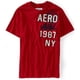 thumbnail image 1 of Aeropostale Hombres Aero Athl. Camiseta gráfica 1987, roja, grande Aeropostale  Camiseta gráfica, 1 of 2
