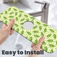 thumbnail image 6 of Sikiie Green Peas Splash Guard for Sink Faucet-1 PC Super Absorbent Fast Drying Mat Sink Gadgets-Splash Guard for Kitchen, Sink Mat, 6 of 7