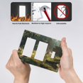 thumbnail image 4 of Game Capture Switch Cover Decorative Wall Plate 3-Gang 2-Decor 1-Toggle Standard Size, 4 of 5